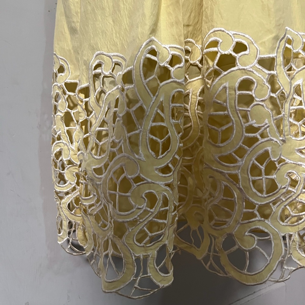 Antonio Melani yellow dress 12 - Picture 7 of 8